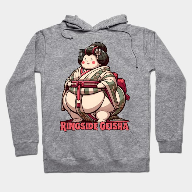 Sumo geisha Hoodie by Japanese Fever